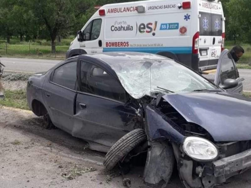 Choca enfermero sobre el tramo carretero Zaragoza-Morelos