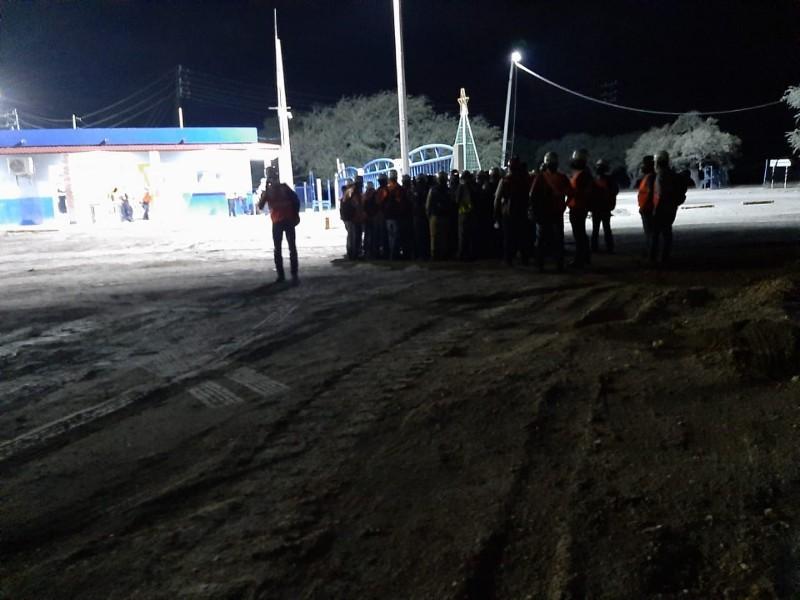 Empleados toman las instalaciones del Tajo Carlos Tercero (video)