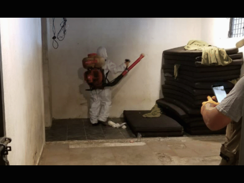 Sanitizan instalaciones del INM en Piedras Negras tras caso positivo de COVID-19