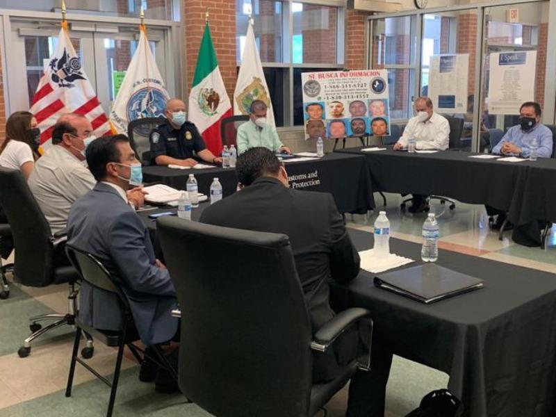 Se habl&oacute; de seguridad, reactivaci&oacute;n econ&oacute;mica y migraci&oacute;n en reuni&oacute;n con autoridades de Coahuila: Paul del Rinc&oacute;n