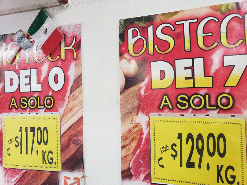 Ahora la carne roja sube de precio en Piedras Negras