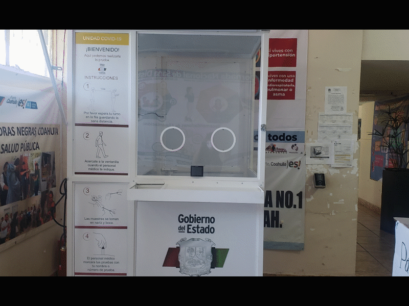 Tomar&aacute;n 20 muestras diarias en casetas m&oacute;viles COVID-19 en Allende y  Nava