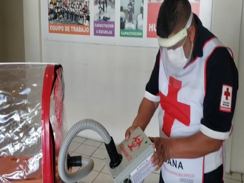 C&aacute;psula de la Cruz Roja podr&aacute; ser usada para traslado de pacientes con quemaduras y otras enfermedades (video)