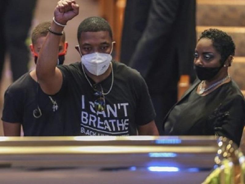 Es enterrado en Houston George Floyd, s&iacute;mbolo de protestas en EU