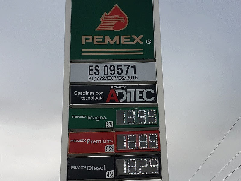 Seguirán aumentos al precio de los combustibles en Piedras Negras, prevén gasolineros
