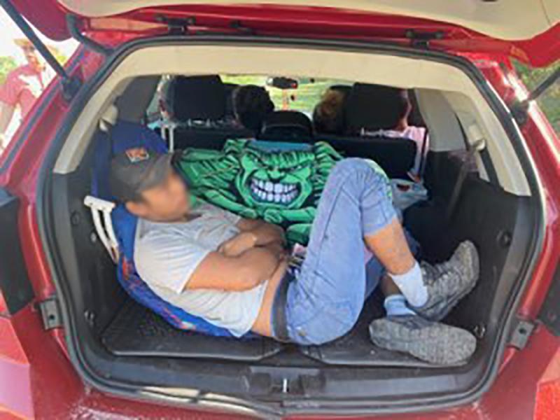 Detuvo la Patrulla Fronteriza a 4 traficantes con 12 indocumentados en diferentes operativos