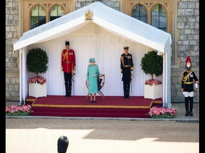 Por COVID-19, la reina Isabel II celebró su cumpleaños sin multitud en el castillo de Windsor