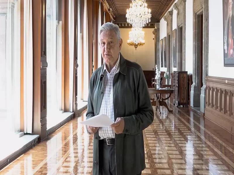 Presenta AMLO dec&aacute;logo para enfrentar la nueva normalidad