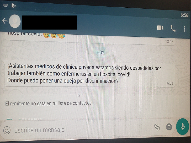 Por atender a pacientes con COVID-19, despiden a personal médico de clínica particular en Piedras Negras