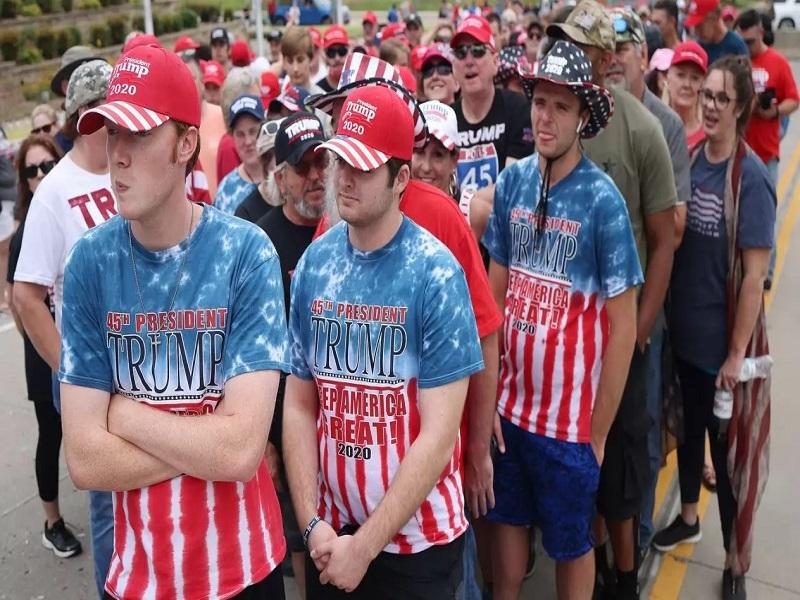 Celebra Trump primer mitin de campa&ntilde;a en m&aacute;s de 3 meses y en pleno rebrote de COVID-19