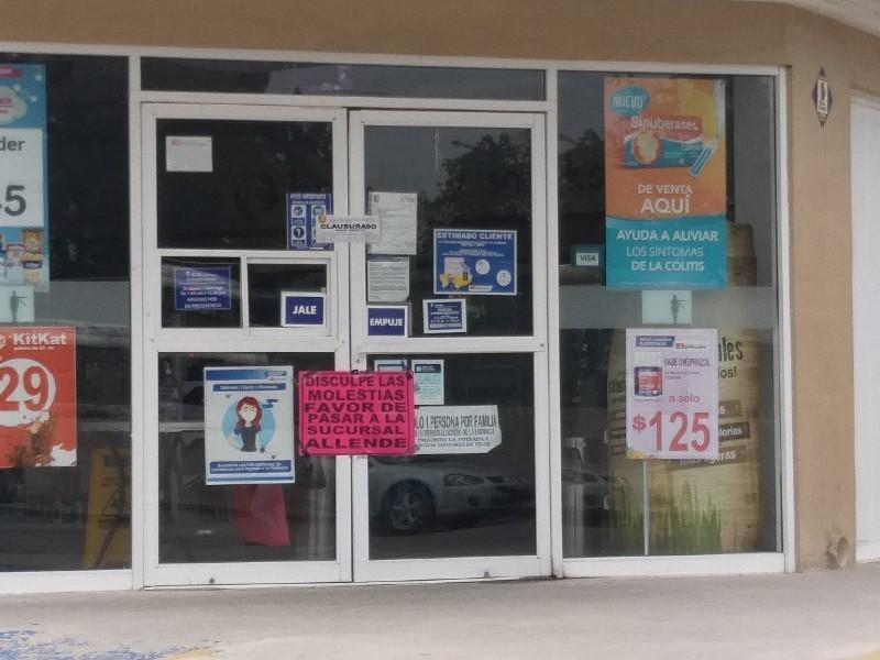 Clausuran farmacia y tienda de conveniencia en Allende por incumplir medidas sanitarias 