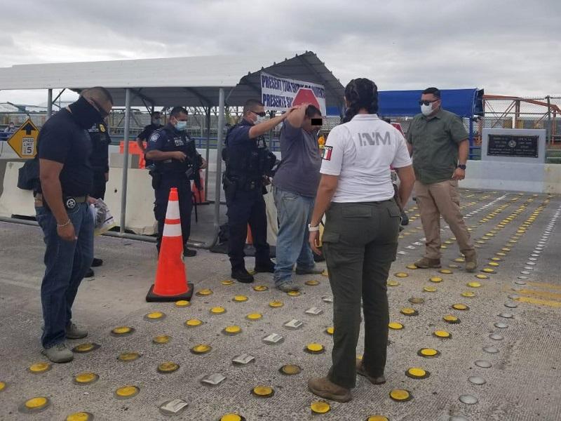 Realizaron intercambio de prisioneros en el Puente Internacional Dos Piedras Negras-Eagle Pass (video)