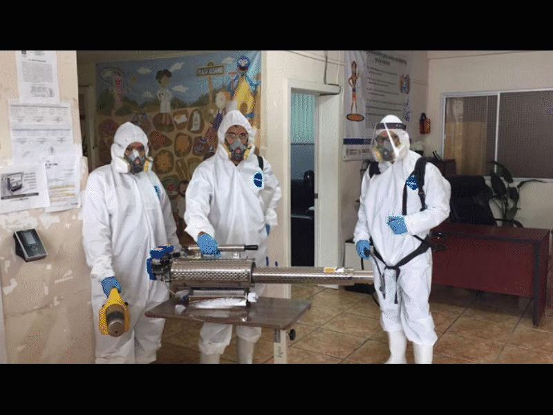 Sanitizan oficinas de la Jurisdicci&oacute;n Sanitaria Uno tras casos positivos de Covid-19