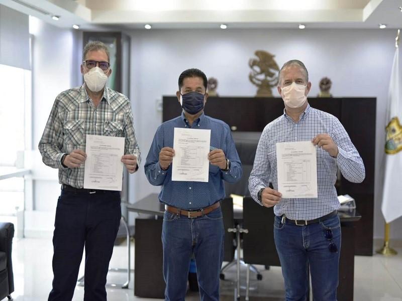 Entrega estado el hospital m&oacute;vil a Acu&ntilde;a, consta de 40 camas 