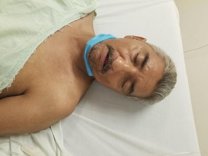 Buscan a familiares de hombre internado grave en el Hospital General 