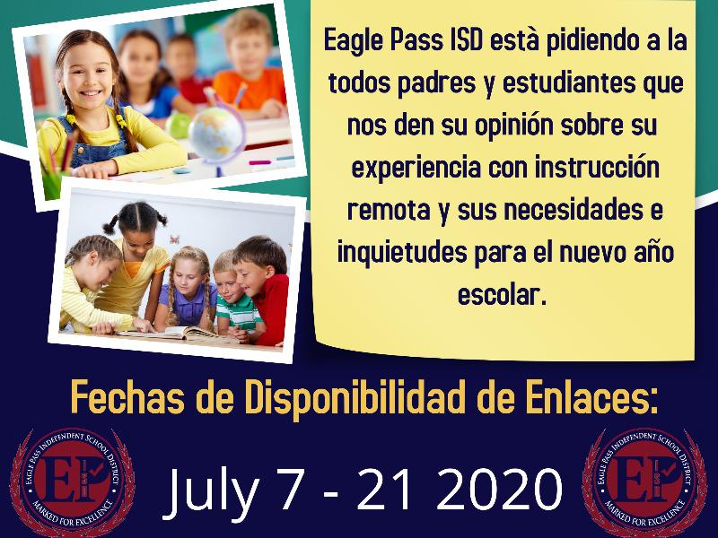 Distrito Escolar pide a padres y estudiantes su opini&oacute;n sobre la modalidad de clases del nuevo ciclo