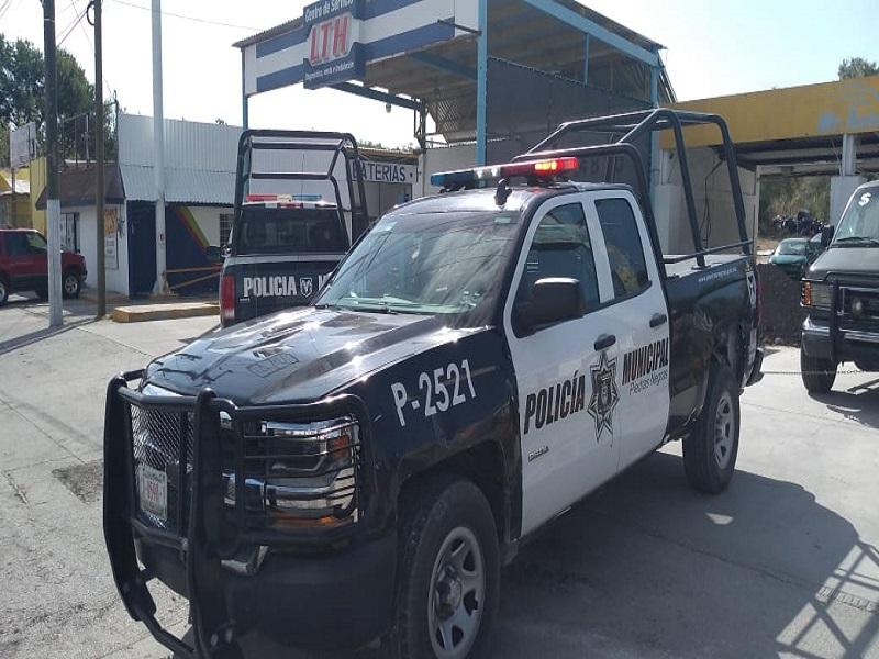 Ladrones da&ntilde;aron c&aacute;maras de seguridad para robar acumuladores de un taller en Piedras Negras. (video)