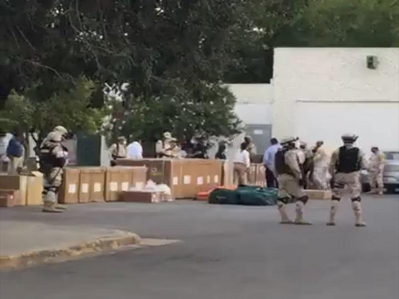 Llega a Acu&ntilde;a el segundo hospital m&oacute;vil prometido por el gobernador para atender la pandemia del coronavirus