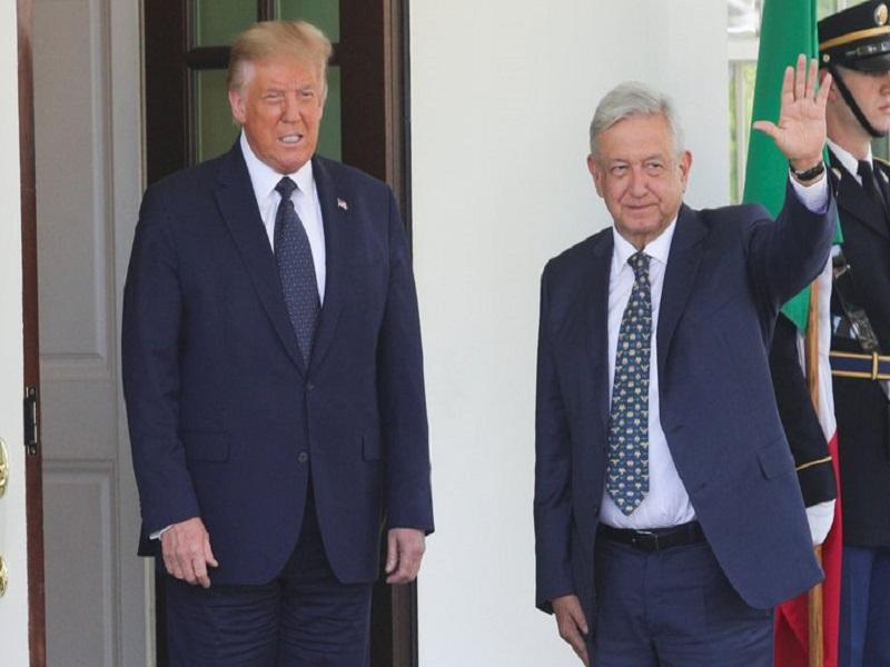 Dichos de Trump sobre pandemia en M&eacute;xico se deben a la contienda electoral en EU: AMLO