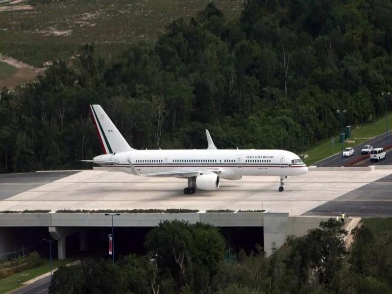 Regresa a M&eacute;xico el avi&oacute;n presidencial para continuar proceso de venta