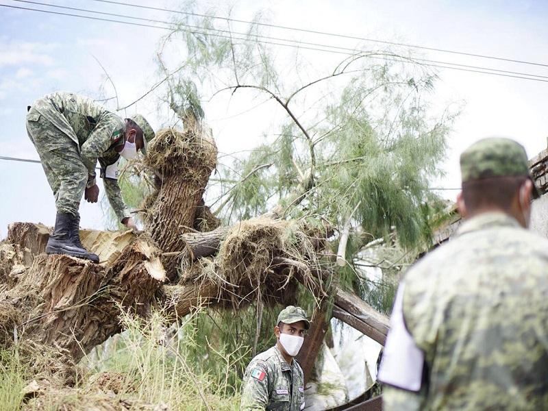 Autoridades eval&uacute;an da&ntilde;os tras tromba en San Pedro de las Colonias que dej&oacute; un muerto, un desaparecido y al menos 300 casas afectadas