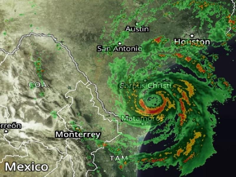 Huracán Hanna causa estragos en la Isla del Padre antes de tocar tierra en Texas (video)