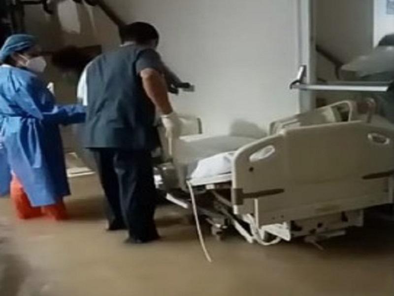 Se inunda Hospital Materno Infantil de Reynosa tras paso de Hanna