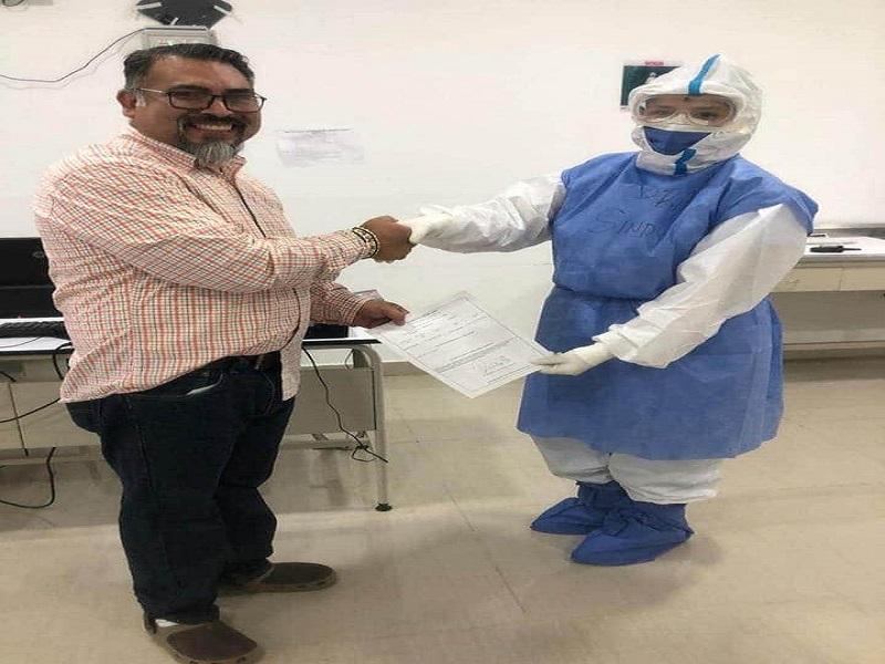 Vence al COVID-19 el m&eacute;dico legista de la Fiscal&iacute;a de Piedras Negras (VIDEO)