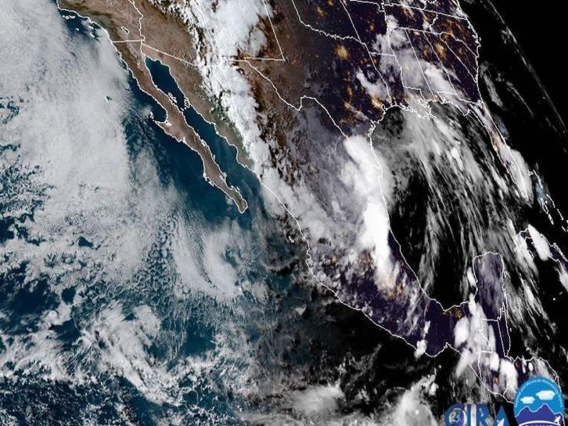 Se degrada Hanna a baja presión remanente sobre el noreste de México