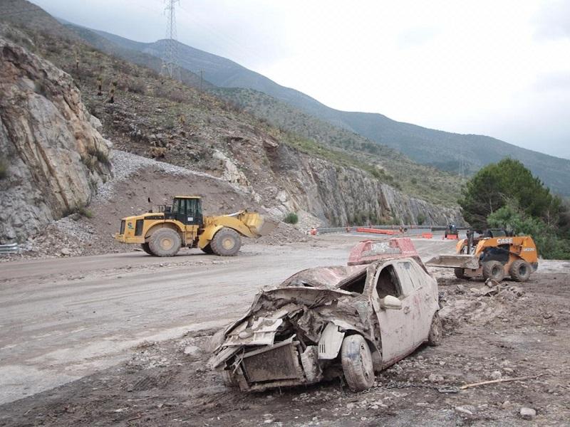 Trabajos en carretera Los Chorros y accidentes en tramo Huachichil-Derramadero afectan circulación