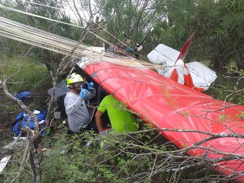 Desplome de aeronave deja un muerto y un herido en Nuevo Le&oacute;n