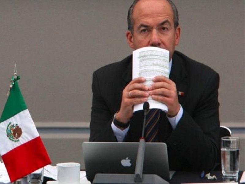 Propone Felipe Calder&oacute;n una rebeli&oacute;n armada en M&eacute;xico y Venezuela
