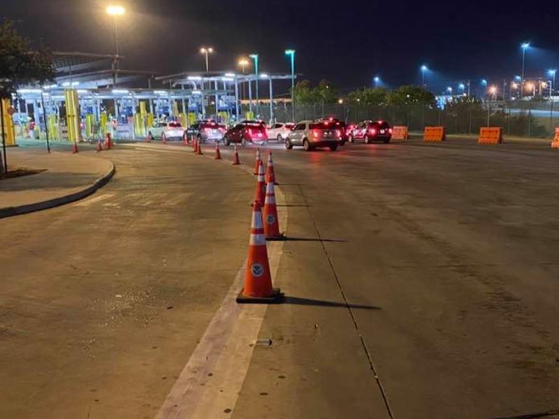 Cruzan 50% menos en puentes internacionales de Eagle Pass; las p&eacute;rdidas se estiman en 600 mil d&oacute;lares al mes