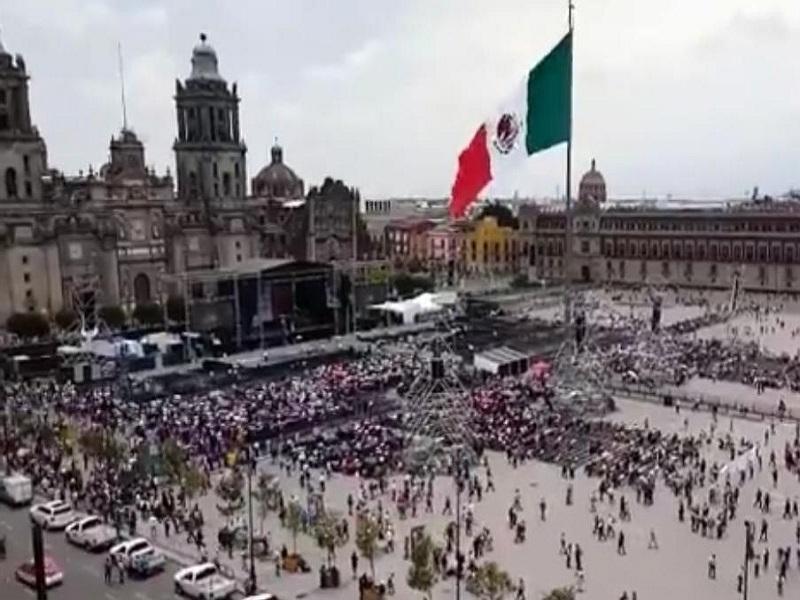AMLO dar&aacute; segundo informe desde Palacio Nacional, pero con sana distancia