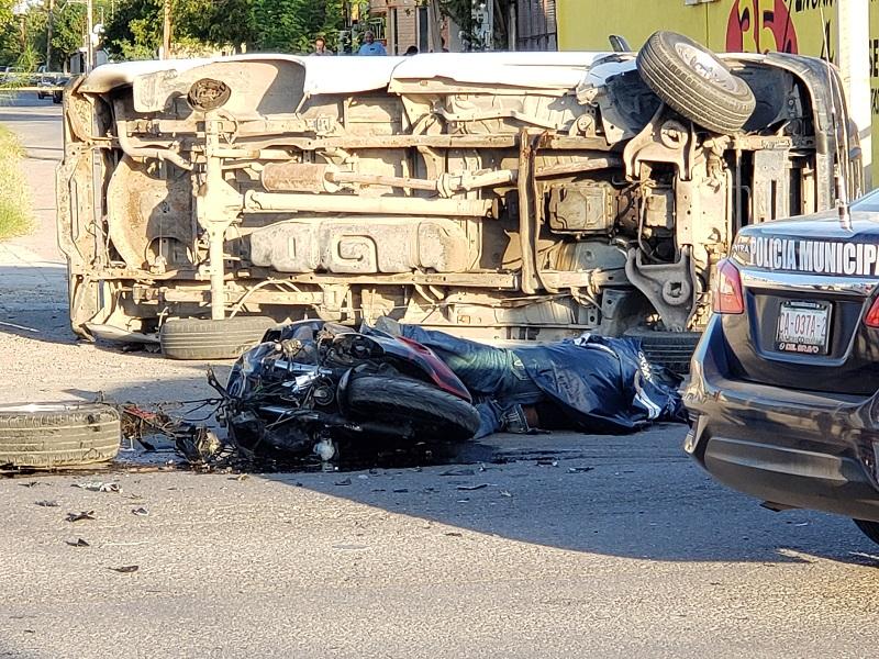 Consignan al MP trágico accidente donde murió un motociclista en Piedras Negras (video)