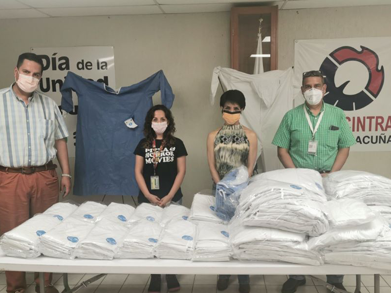 Donan empresas de Acu&ntilde;a m&aacute;s de 4 MDP para material de protecci&oacute;n m&eacute;dica