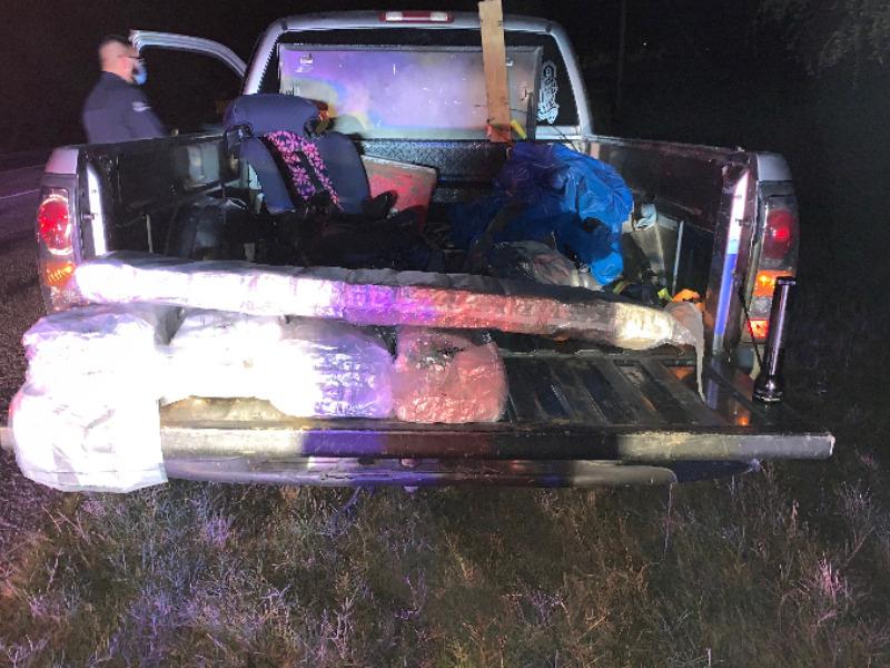 La Polic&iacute;a de Crystal City confisc&oacute; 58 libras de marihuana en la carretera 83, hay un detenido