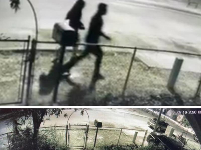 Captan a pareja que destroz&oacute; a pedradas los cristales de un autom&oacute;vil en Eagle Pass (video)