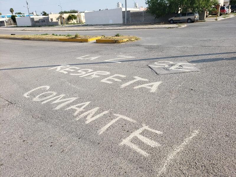 Sigue investigaci&oacute;n de narcomanta en Piedras Negras, las pintas no se atribuyen a la delincuencia: Comisario