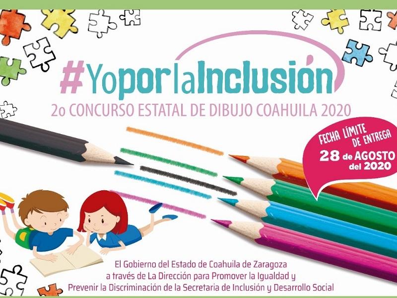 Cierra este viernes la convocatoria al concurso de dibujo #YoPorLaInclusión