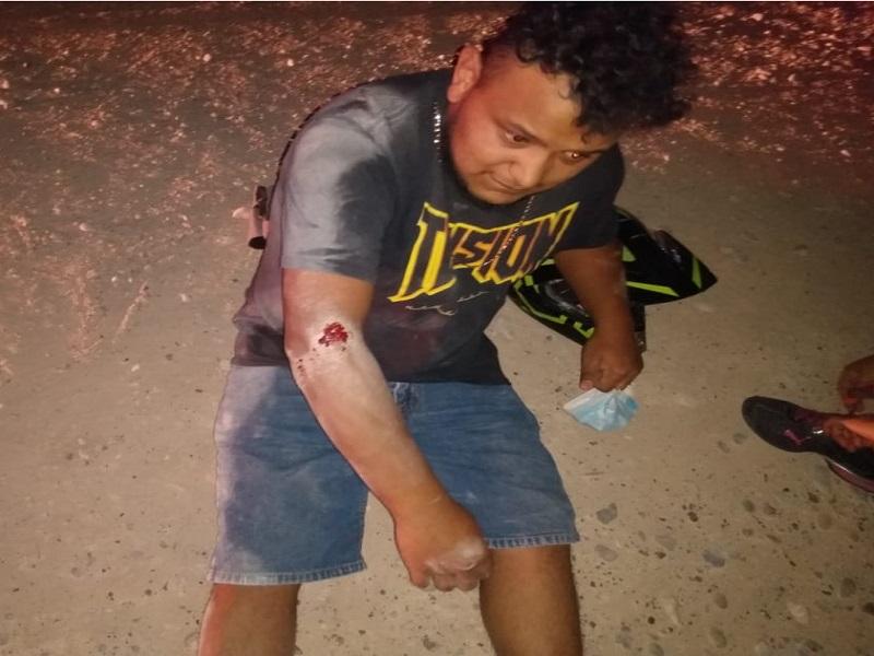 No denunciaron los da&ntilde;os del choque de motocicletas de la colonia Villa Real (video)