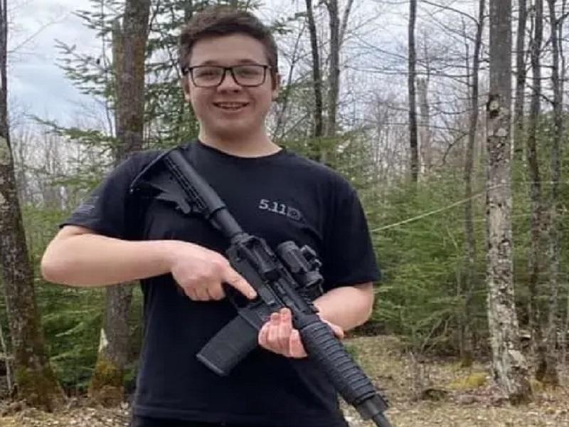 El sospechoso del tiroteo en Kenosha estaba en la primera fila de un mitin de Trump en enero