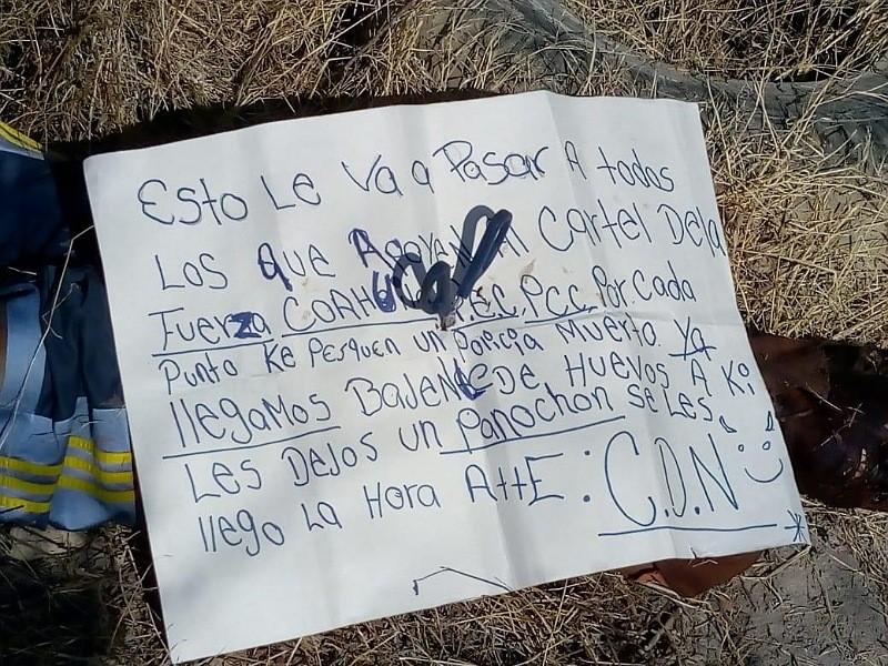 Ejecutan a jovencito de 15 años en Acuña, dejan presunto narcomensaje 