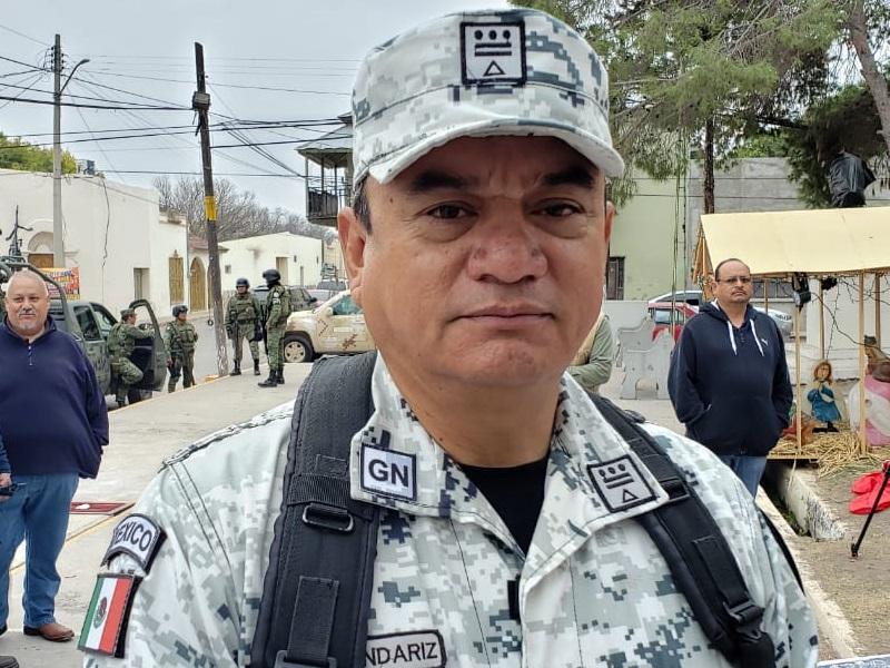 Deja Piedras Negras y la GN el Coronel Gustavo Campos Armend&aacute;riz, lo env&iacute;an a Jalisco