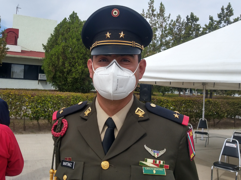 Toma protesta nuevo comandante de la D&eacute;cima Compa&ntilde;&iacute;a de Infanter&iacute;a No Encuadrada en Acu&ntilde;a