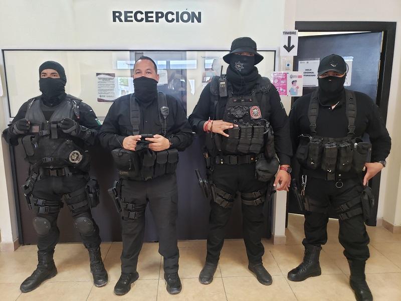 Decomisan otra arma AK 47 y chalecos antibalas a presuntos agresores de polic&iacute;as estatales en Piedras Negras (video)