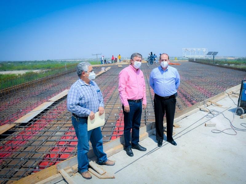 En octubre est&aacute; programado abrir a la circulaci&oacute;n el puente superior del bulevar Rep&uacute;blica: Infraestructura (video)