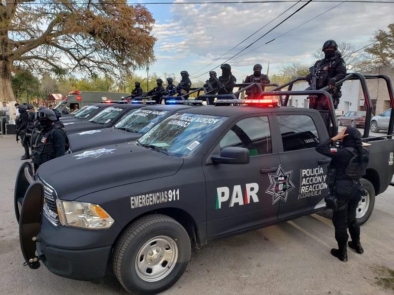 Ataques a polic&iacute;as son perpetrados por grupos delincuenciales que tratan de entrar a Coahuila: SSP