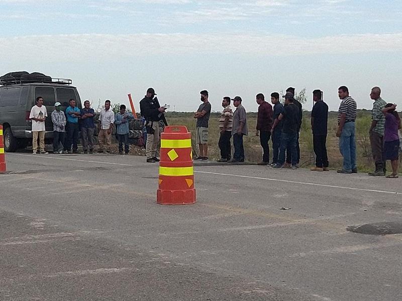 Aseguran a grupo de migrantes en el filtro en la carretera Ribere&ntilde;a de Piedras Negras, son investigados