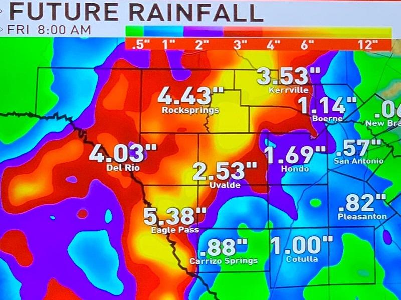 Llega un frente fr&iacute;o con lluvias y tormentas